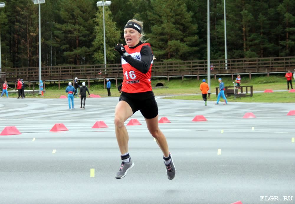 Лучшее время у Анны Медведевой