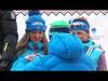 Награждение на чемпионате мира среди юниоров. Девушки.