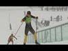 Короткий фильм об эстафете на первых зимних юношеских Олимпийских играх в Инсбруке