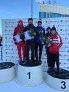 Лариса Рясина и Андрей Ларьков – победители индивидуальной гонки на «Красногорской лыжне».
