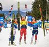 Наталья Непряева выигрывает на Тур де Ски!