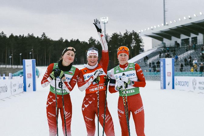 Анастасия Фалеева - побеждает в спринте на ФосАгро Кубок России в Тюмени!