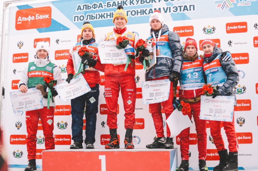 Александр Большунов – победитель шестого этапа Альфа-Банк кубка России по лыжным гонкам!