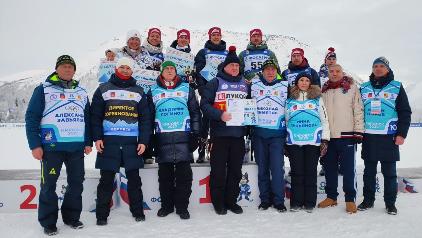 Денис Спицов и Алина Пеклецова победители гонки с раздельным стартом.