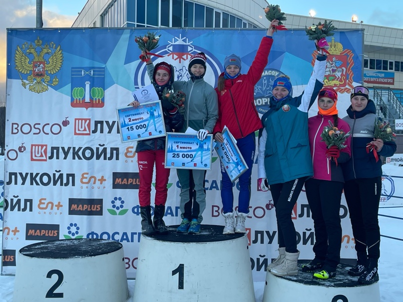 Анастасия Кириллова и Александр Терентьев - победители «Красногорской лыжни»!