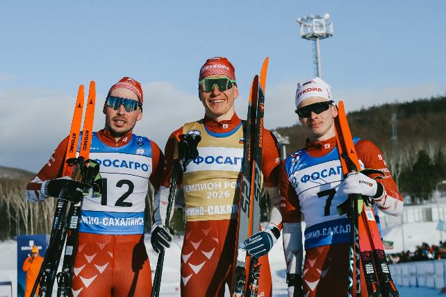 Александр Большунов - чемпион России в спринте 2026 года!