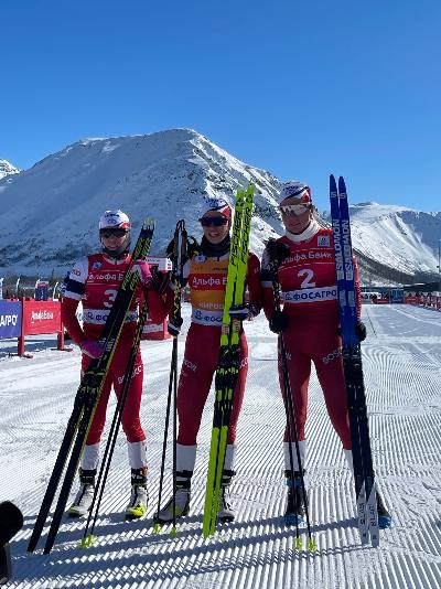 Вероника Степанова - чемпионка гонки преследования на ФосАгро финал Кубка России!